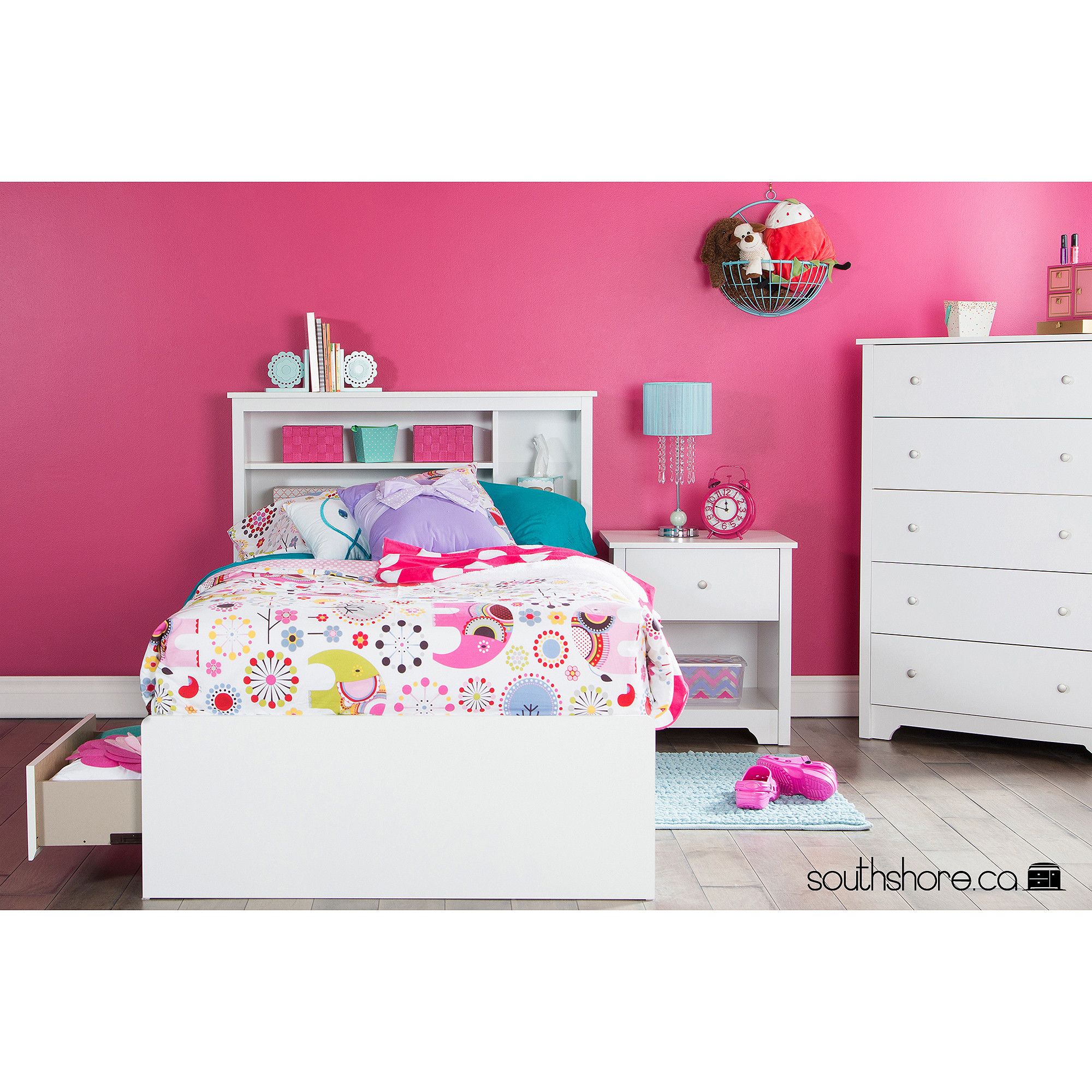 Walmart Kids Bedroom Furniture
 South Shore Vito Baby and Kids Bedroom Furniture