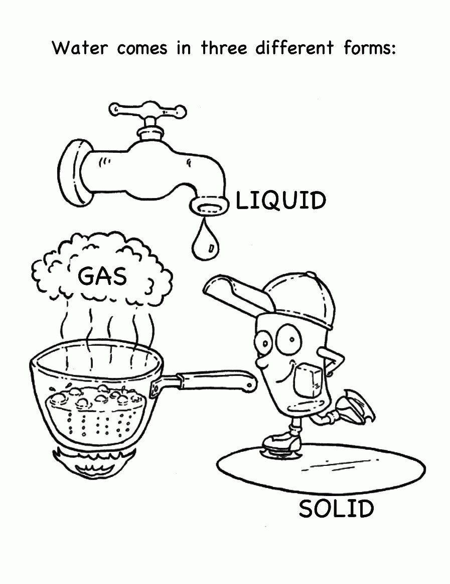 Water Coloring Books For Toddlers
 Water Conservation For Kids Coloring Pages Coloring Home