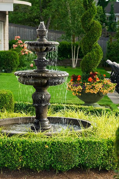 Water Fountain Landscape
 All About Garden Fountains