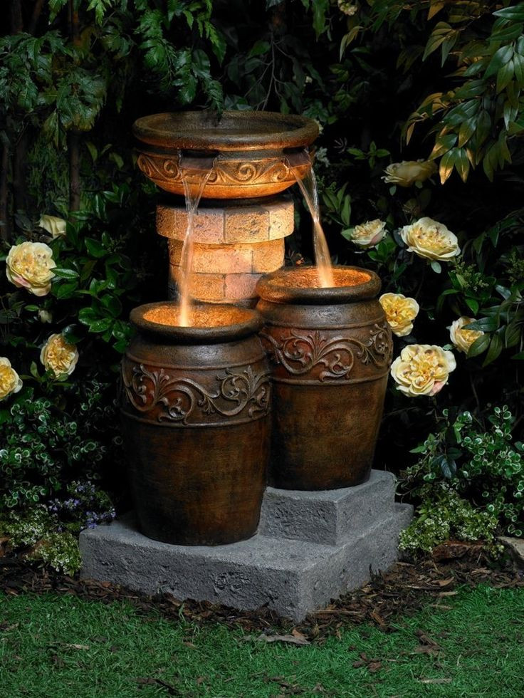 Water Fountain Landscape
 20 Stunning Garden Water Fountains That Will Blow Your Mind