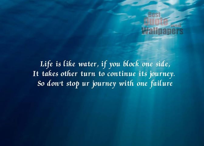 Water Inspirational Quotes
 Inspirational Quotes About Water QuotesGram