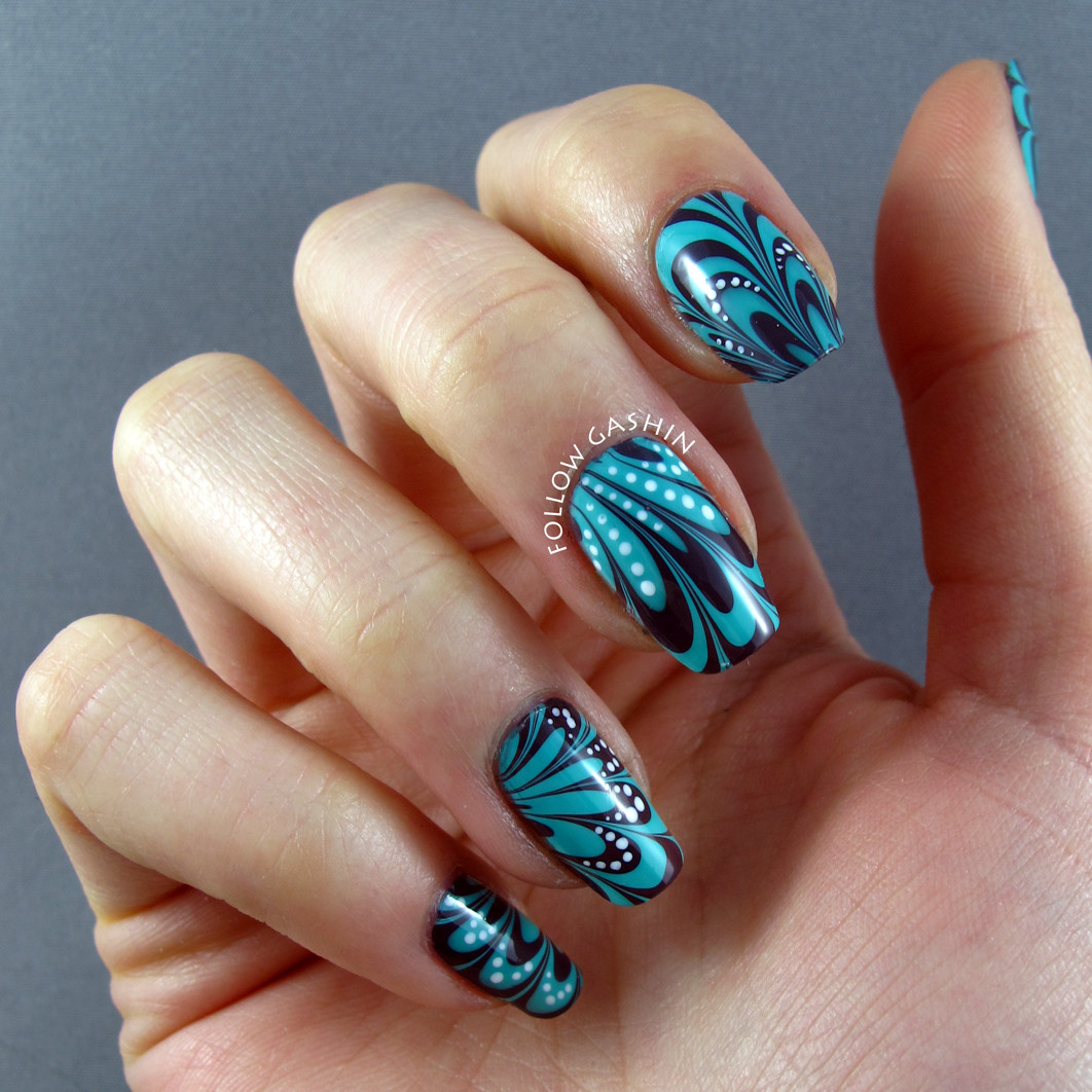 Water Marble Nail Designs
 Top 70 Mesmerizing Water Marble Nails