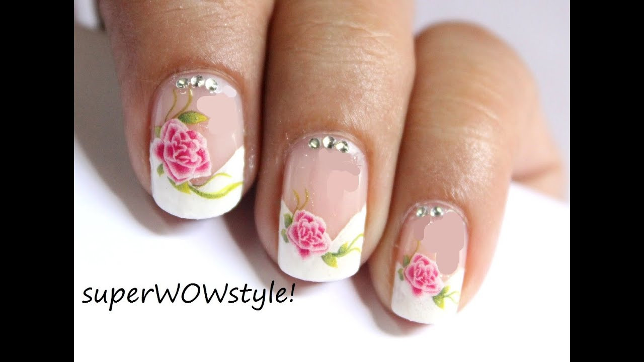 Water Nail Art Youtube
 How to Use Water Decals
