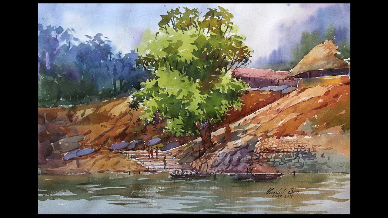 Watercolor Landscape Paintings
 Watercolor Landscape Tutorial