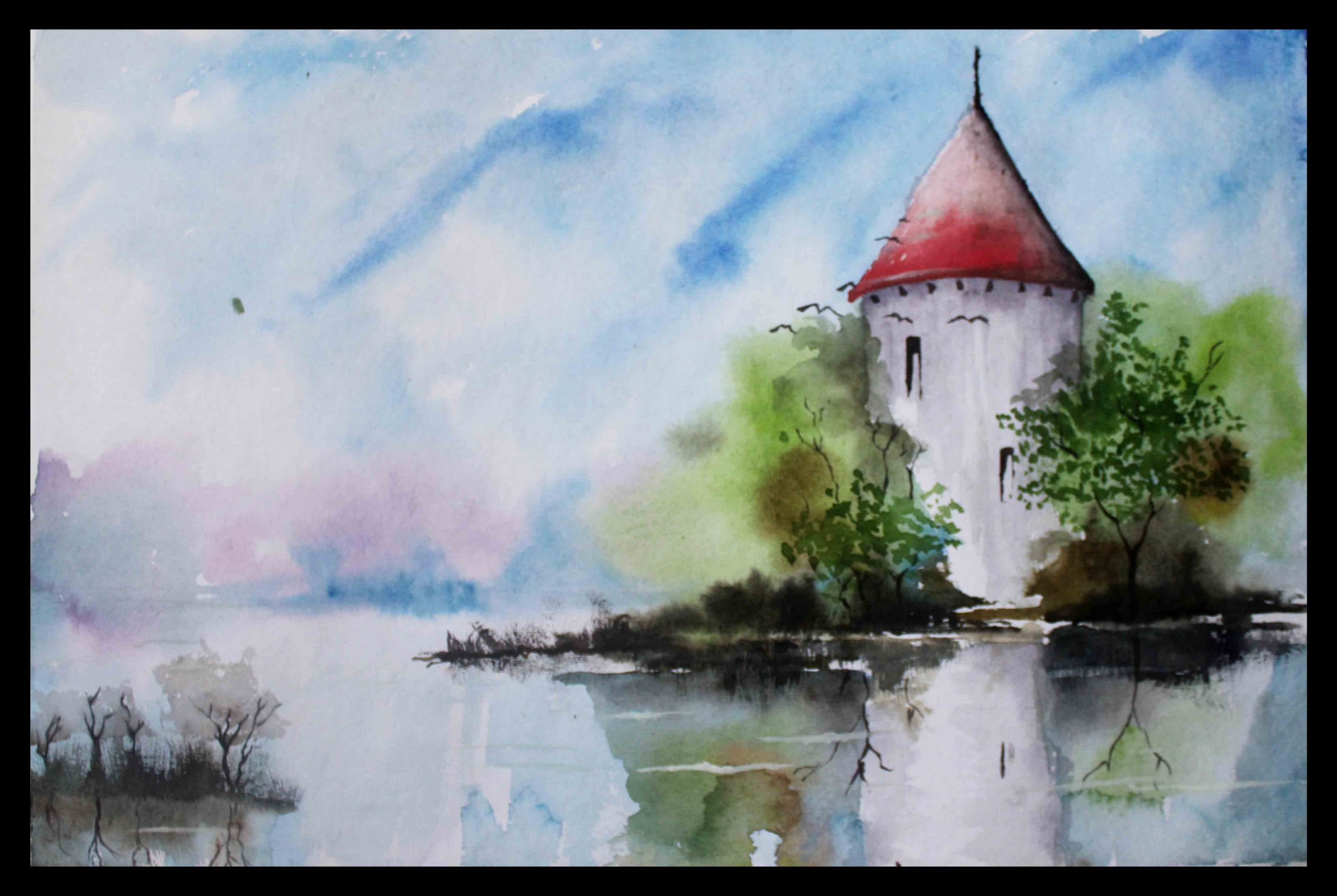 Watercolor Landscape Paintings
 Watercolors – Just a normal site don t panic