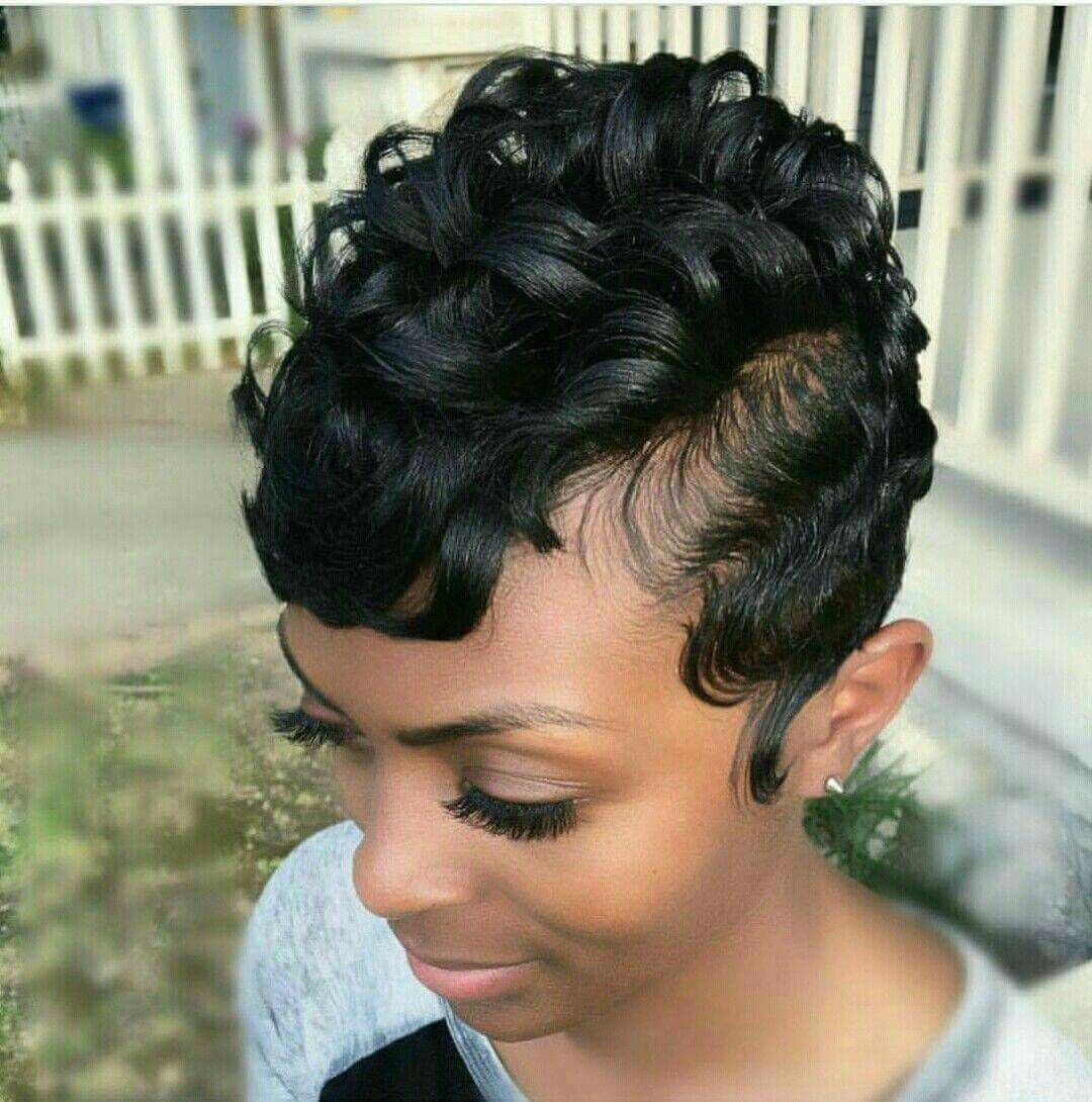 Wave Hairstyles For Short Black Hair
 Waves and curls