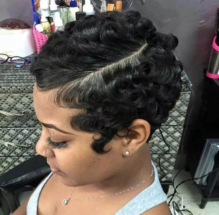 Wave Hairstyles For Short Black Hair
 How to style finger waves hairstyles YEN GH