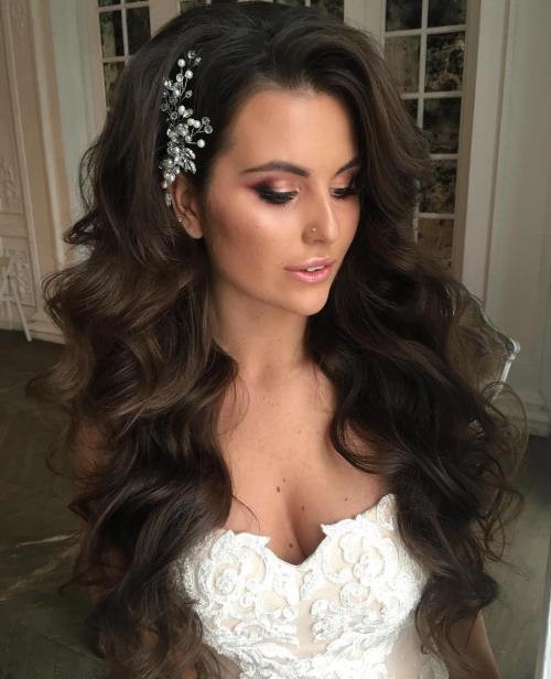 Wavy Wedding Hairstyle
 40 Gorgeous Wedding Hairstyles for Long Hair