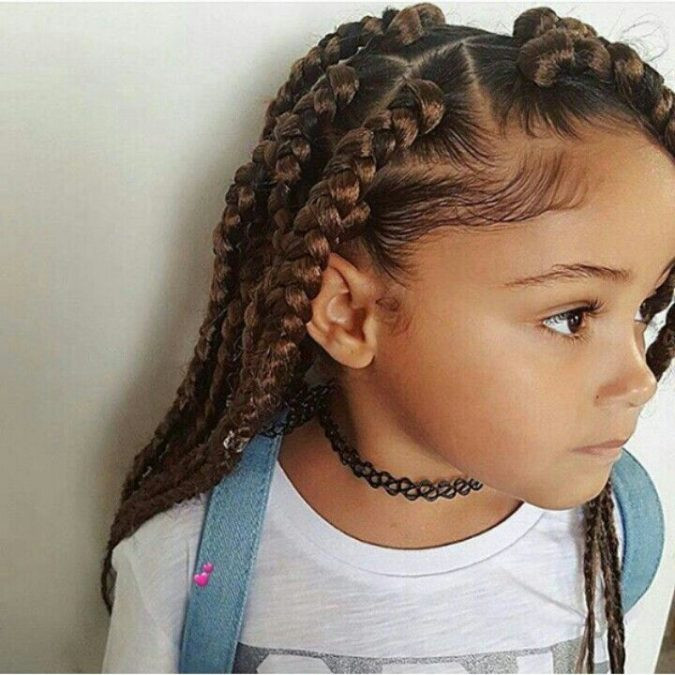 Weave Braid Hairstyles For Kids
 Top 10 Cutest Hairstyles for Black Girls in 2018 – Pouted