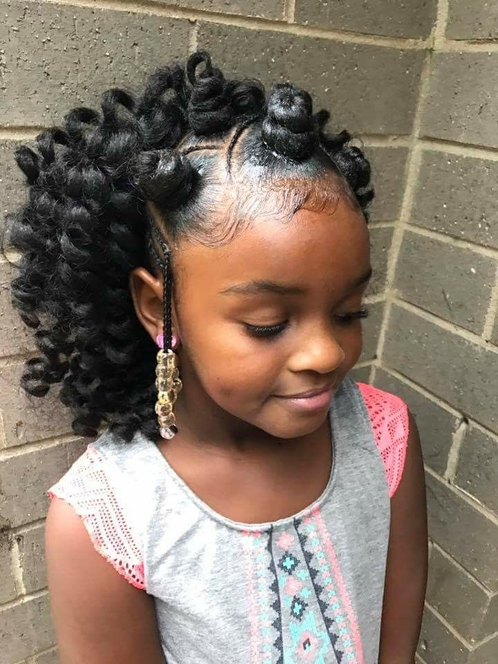 Weave Hairstyles For Little Girls
 Beautiful crochet blackhair black hair in 2019