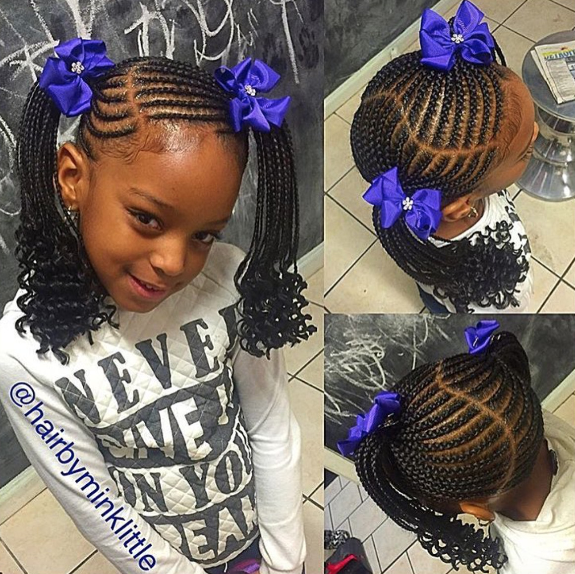 Weave Hairstyles For Little Girls
 Pin by Black Hair Information Coils Media Ltd on Kids