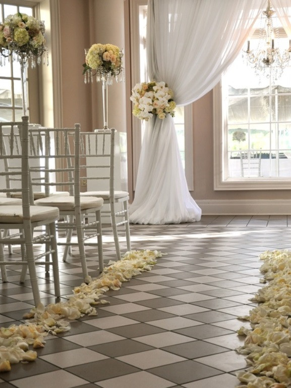 Wedding Aisle Decor Ideas
 Indoor Ceremony Decorations Archives Weddings Romantique