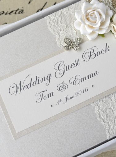 Wedding Album And Guest Book Set
 Creative Bridal – Personalised wedding guest books and