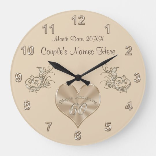 Wedding Anniversary Gift Ideas For Couple
 60th Wedding Anniversary Gift Couple s NAMES DATE