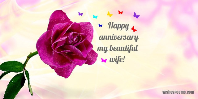 Wedding Anniversary Quote For Wife
 100 Anniversary Wishes for Wife Happy Anniversary to My Wife