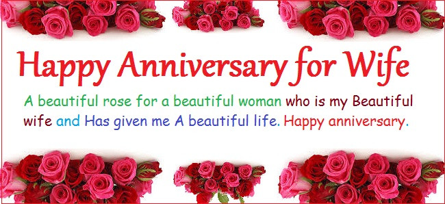 Wedding Anniversary Quote For Wife
 Happy Anniversary Quotes For Wife QuotesGram