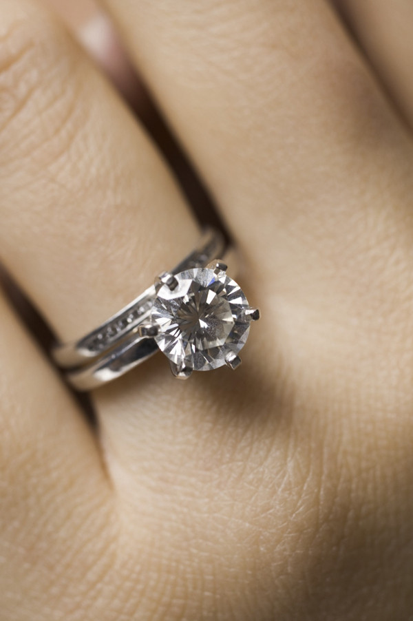 Wedding Band Or Engagement Ring First
 How to Wear a Wedding Ring Set the Right Way Blog
