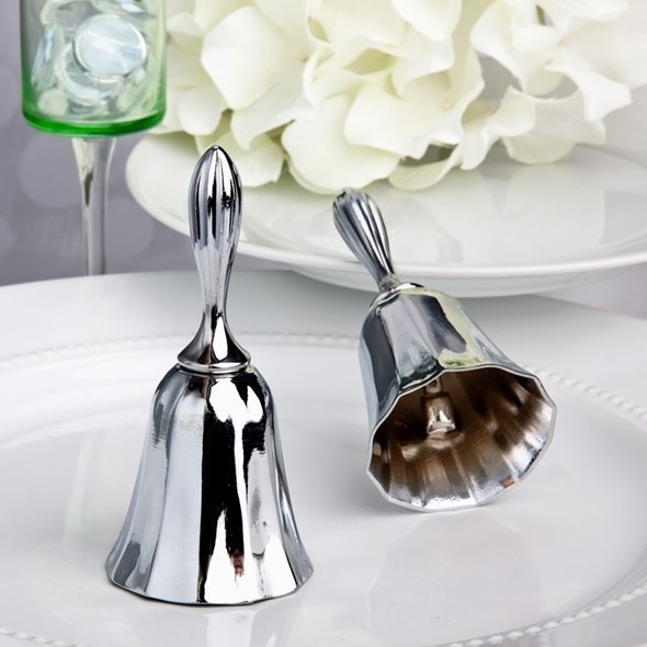 Wedding Bell Favors
 FashionCraft Elegant Silver Plated Wedding Bell
