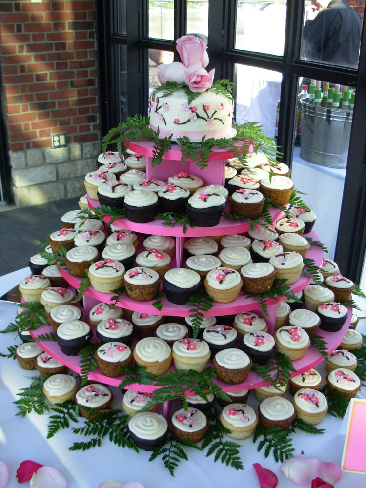 Wedding Cake Cupcake
 Cupcakes and Cardigans Wedding Cupcakes Cupcakes
