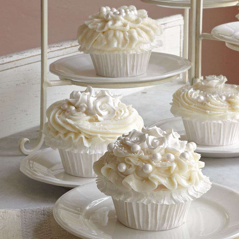 Wedding Cake Cupcake
 Wedding Cake Cupcakes Recipe