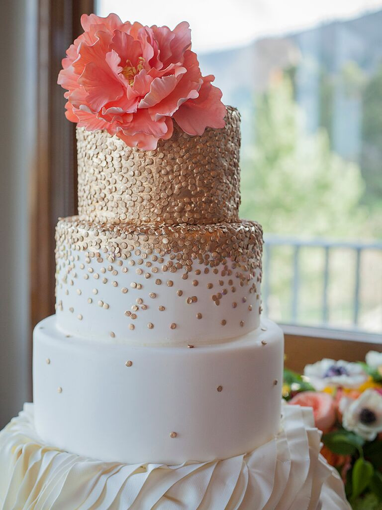 Wedding Cake Ideas
 18 Wedding Cakes With Bling That Steal the Show