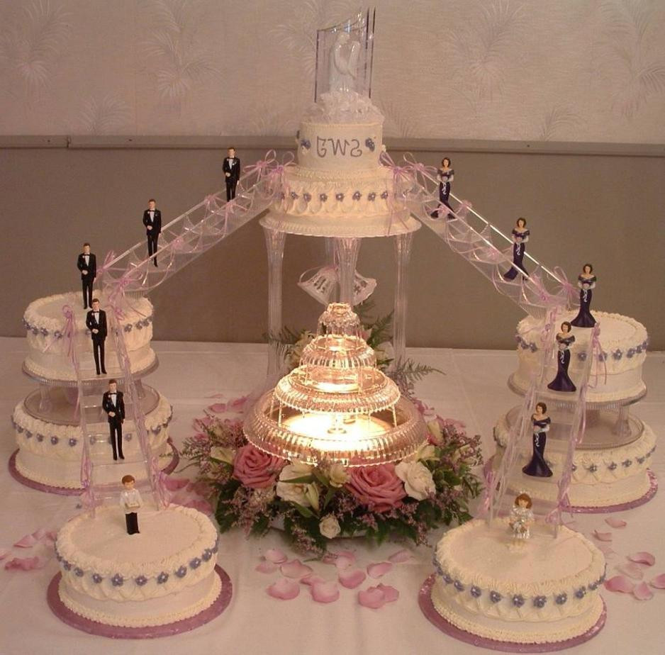 Wedding Cake With Fountain
 Wedding Cakes With Fountains We Need Fun