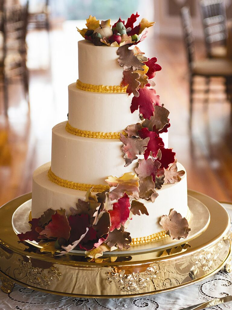 Wedding Cakes Images
 17 Gorgeous Fall Wedding Cakes