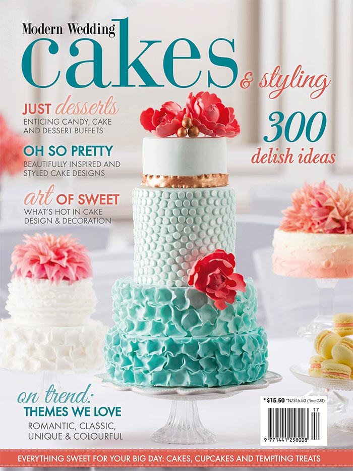 Wedding Cakes Magazine
 NEW Modern Wedding Cakes & Styling Magazine Sale