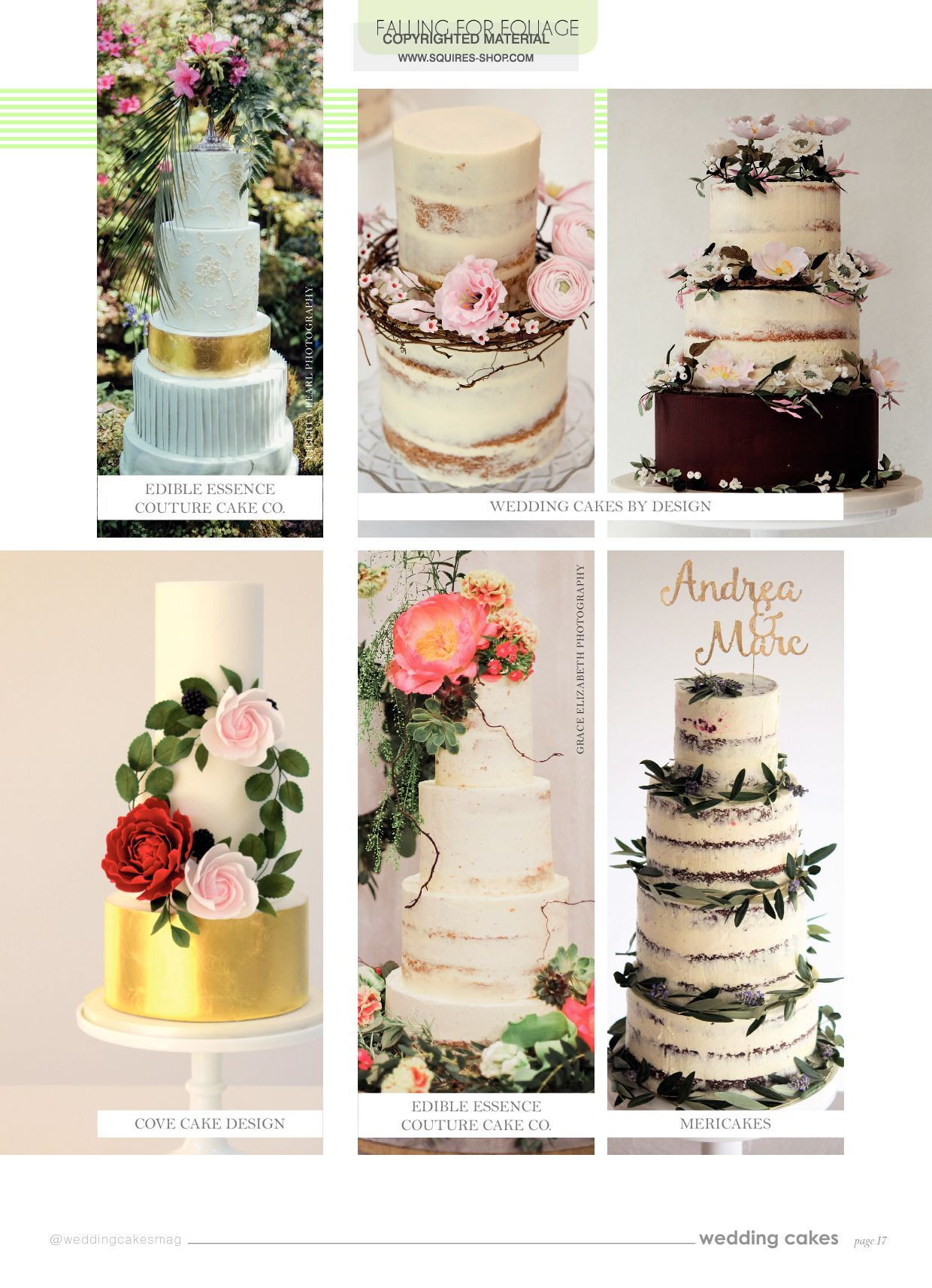 Wedding Cakes Magazine
 Wedding Cakes Magazine Spring 2017