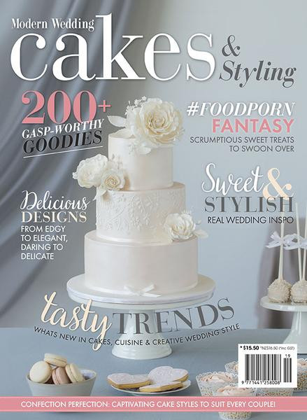 Wedding Cakes Magazine
 Modern Wedding Cakes & Styling Vol 19 – Modern Wedding