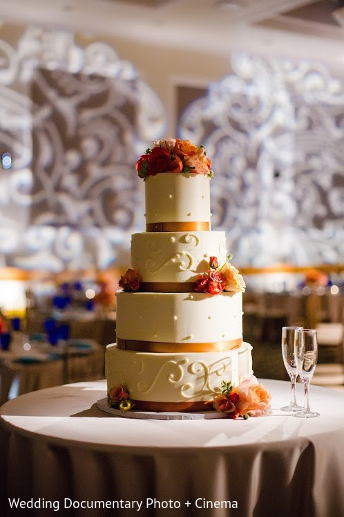 Wedding Cakes San Jose
 Wedding Cake in San Jose CA Indian Fusion Wedding by
