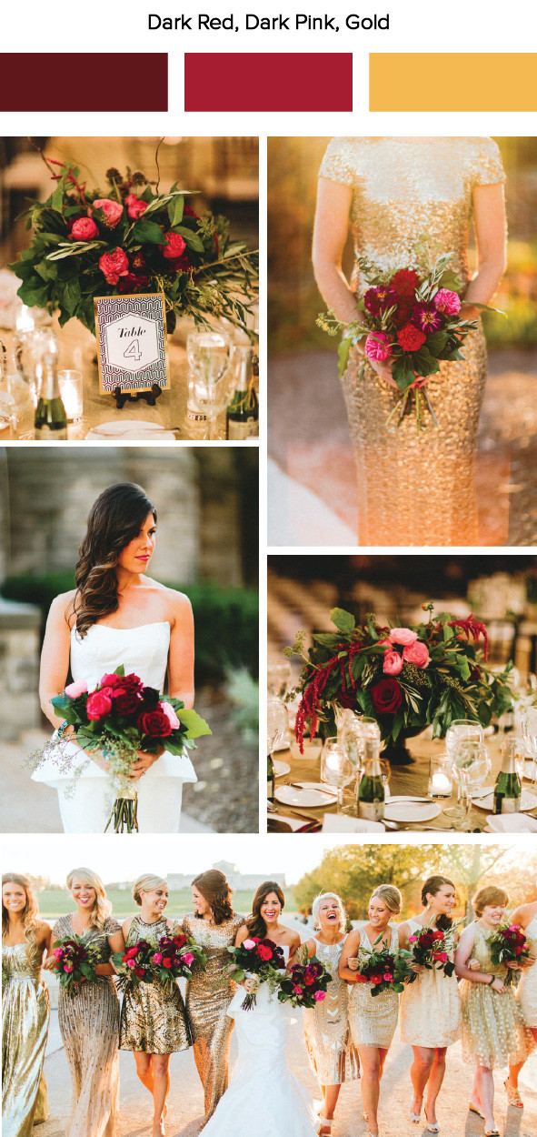 Wedding Color Schemes For Fall
 7 Fall Wedding Color Palette Ideas