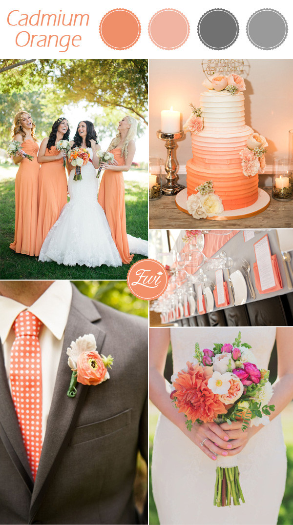 Wedding Color Schemes For Fall
 Top 10 Pantone Wedding Colors For Fall 2015