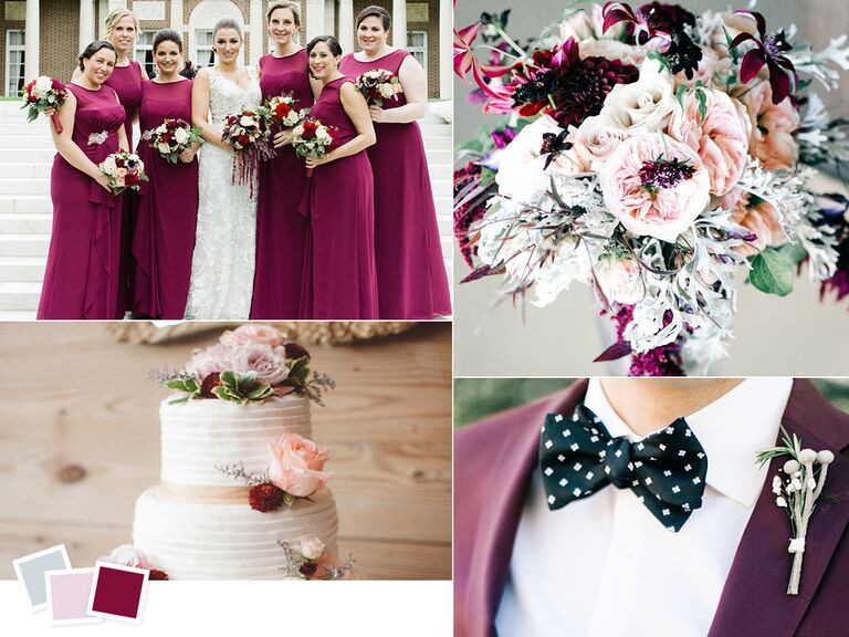 Wedding Color Schemes For Fall
 12 Fall Wedding Color bos to Steal