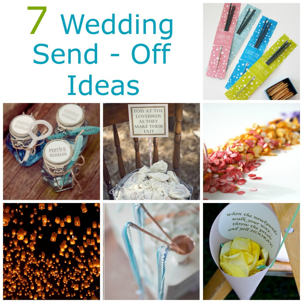 Wedding Craft Idea
 7 Wedding Send f Ideas – DIY Weddings