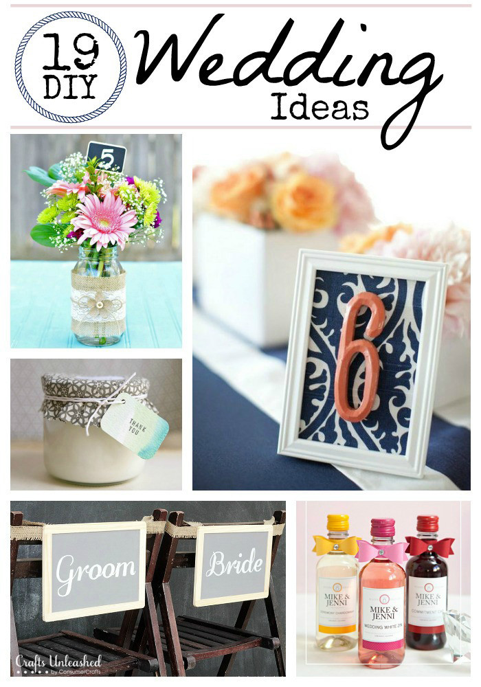 Wedding Craft Idea
 DIY Wedding Ideas 19 Wedding Crafts Crafts Unleashed