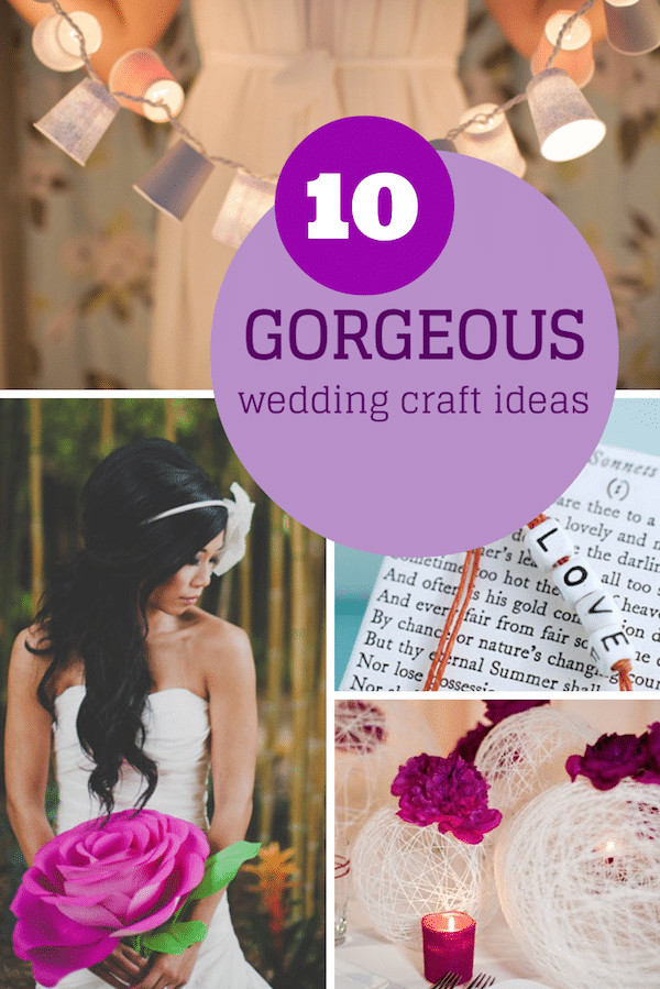 Wedding Craft Idea
 10 sensational summer fete crafts & activities