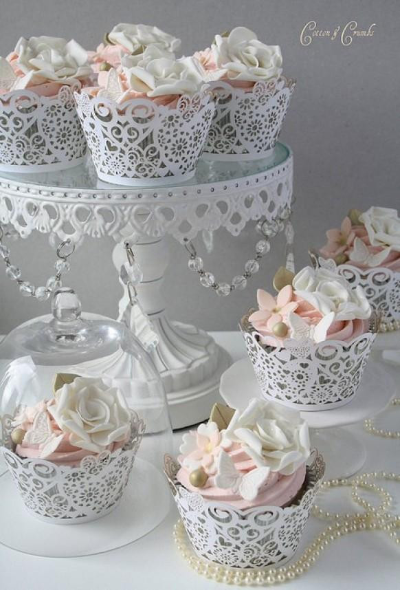 Wedding Cupcake Decorations
 Special Yummy Wedding Cupcake Decorating ♥ Gorgeous Lace