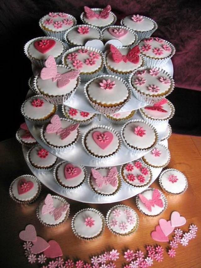 Wedding Cupcake Decorations
 Bachelorette Party Ideas Pink Wedding Cupcakes Ideas
