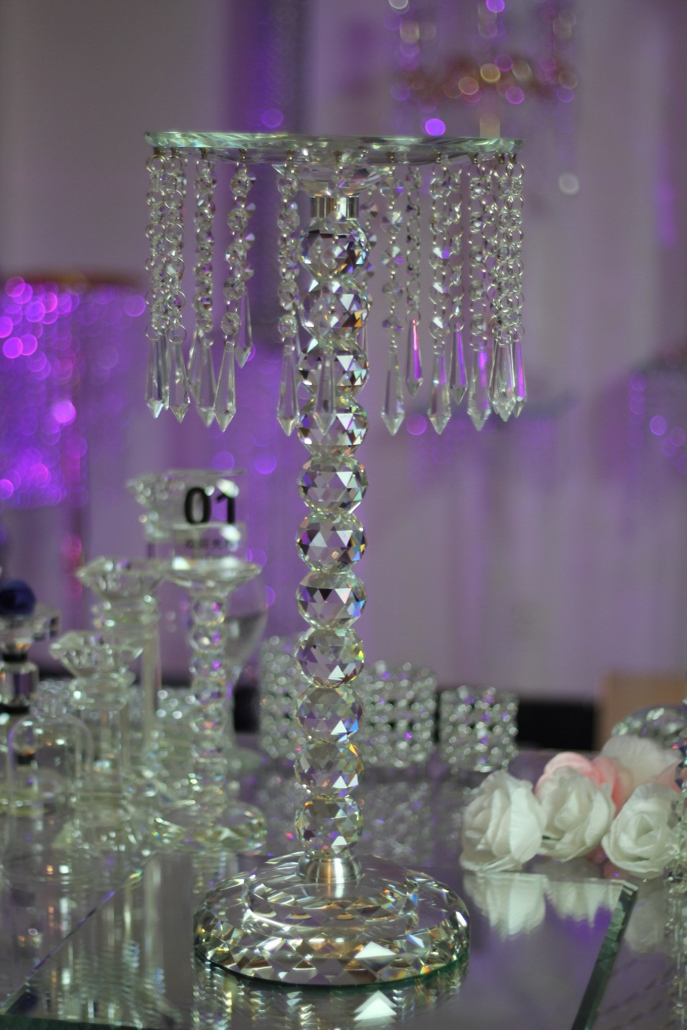 Wedding Decoration Wholesale
 15 s Crystal Table Chandeliers