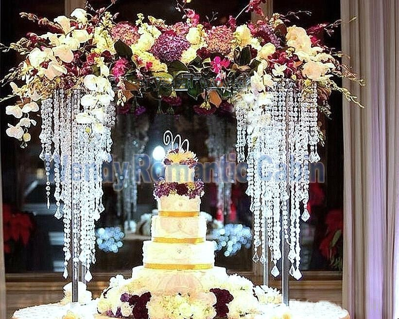 Wedding Decoration Wholesale
 100cm Height Crystal table centerpiece wedding decoration