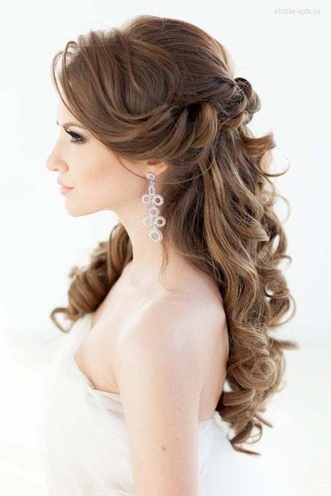 Wedding Down Hairstyles
 20 Awesome Half Up Half Down Wedding Hairstyle Ideas