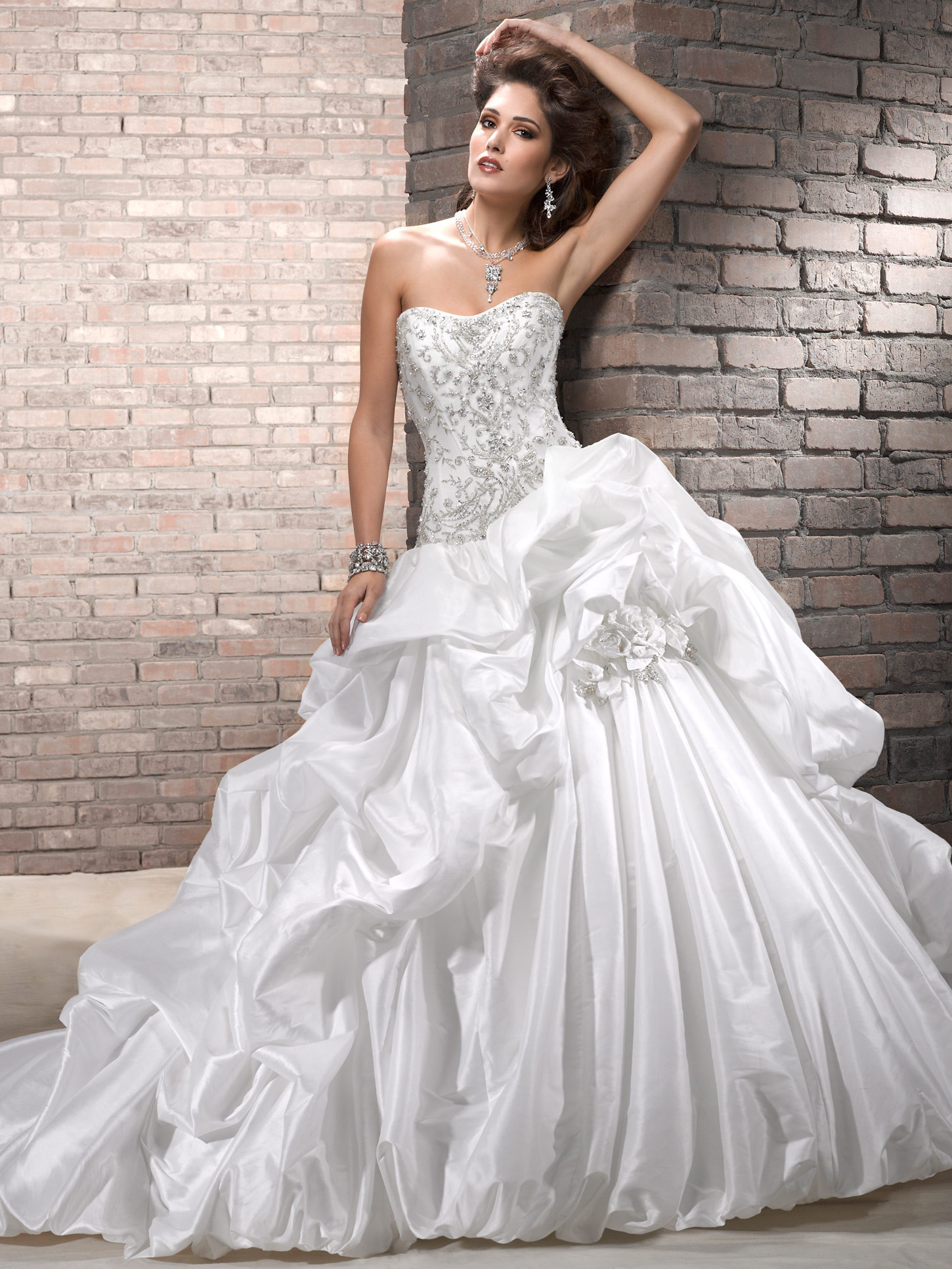 Wedding Dress Fabric
 Bridal Guide to Popular Wedding Dress Fabric