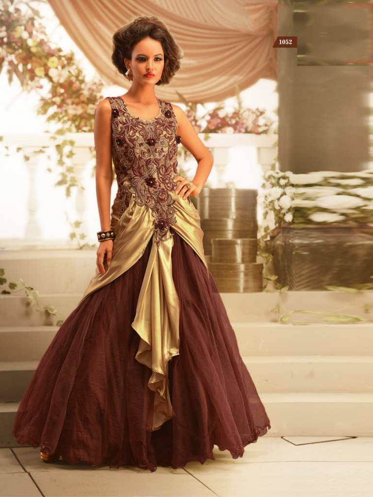 Wedding Dress Online
 online shopping indian designer wedding gown at parisworld
