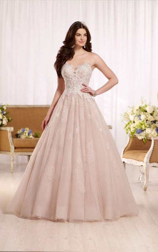 Wedding Dresses Images
 Ball gown wedding dress with tulle skirt Essense of