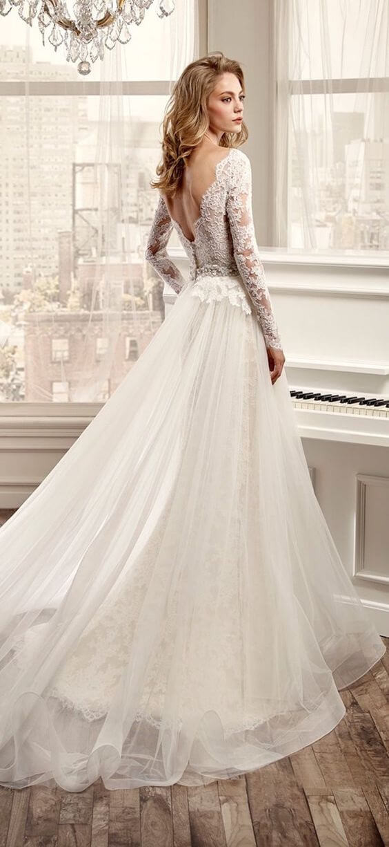 Wedding Dresses Sleeves
 45 of the Most Stunning Long Sleeve Wedding Dresses