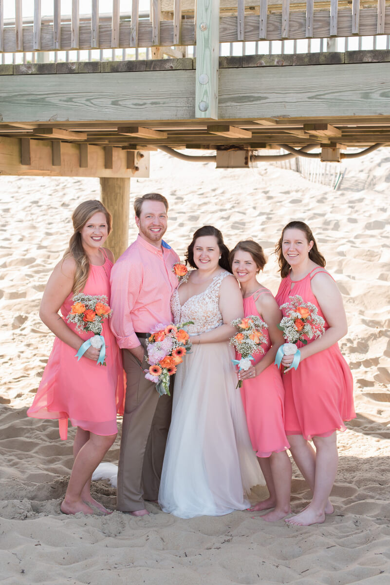 Wedding Dresses Virginia Beach
 Coral Blue Virginia Beach Wedding