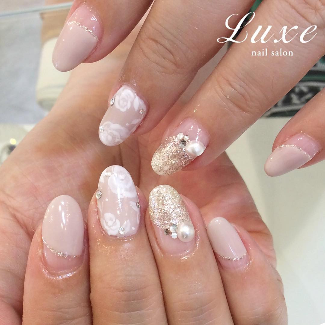 Wedding Fake Nails
 30 Fairy Like Wedding Nails For Your Big Day Wild About