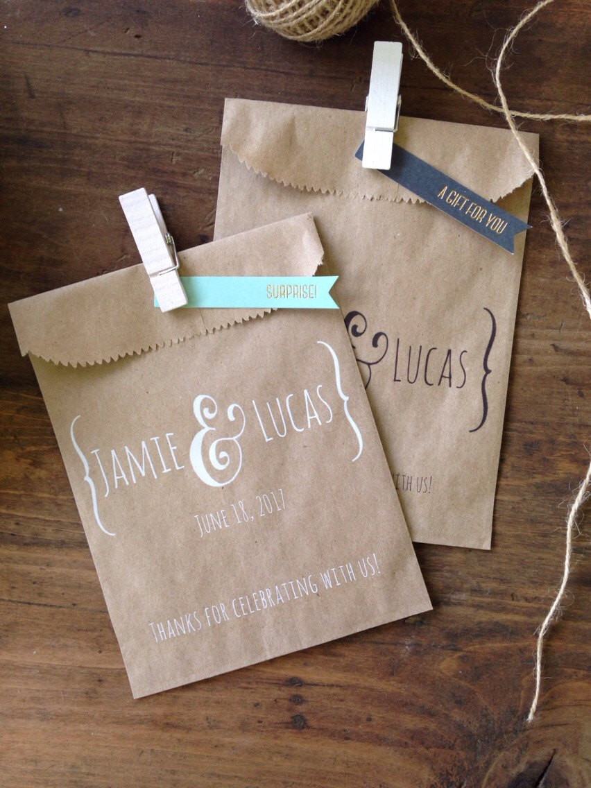 Wedding Favor Bags
 Wedding Favor Bags Wedding Favors Personalized Cookie Buffet