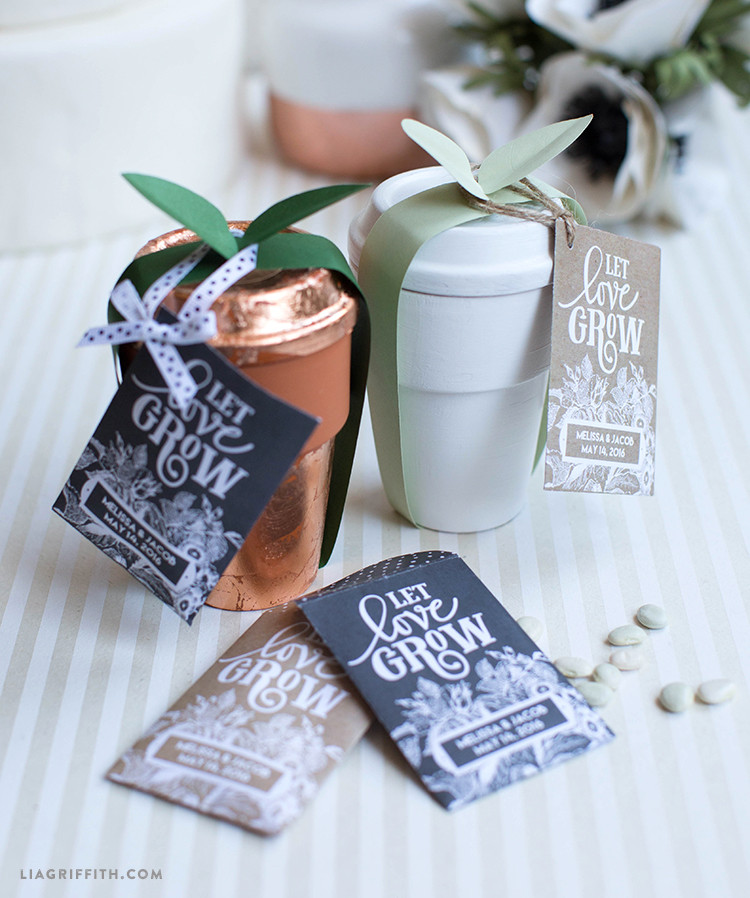Wedding Favor Seed Packets
 Seed Packet Wedding Favors Lia Griffith